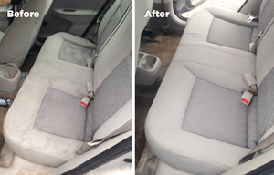 Automobile Steam Cleaning